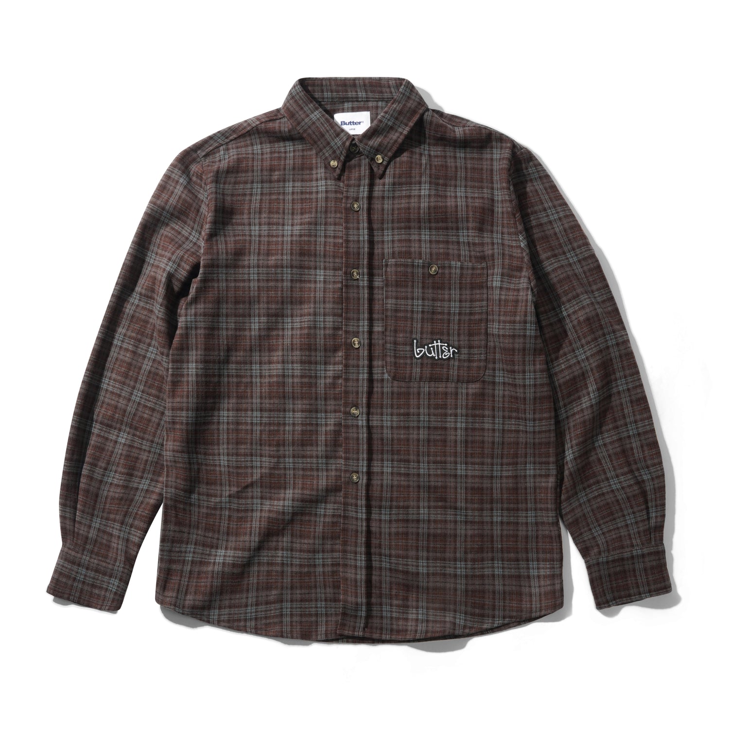 Connection Shirt, Brown / Blue