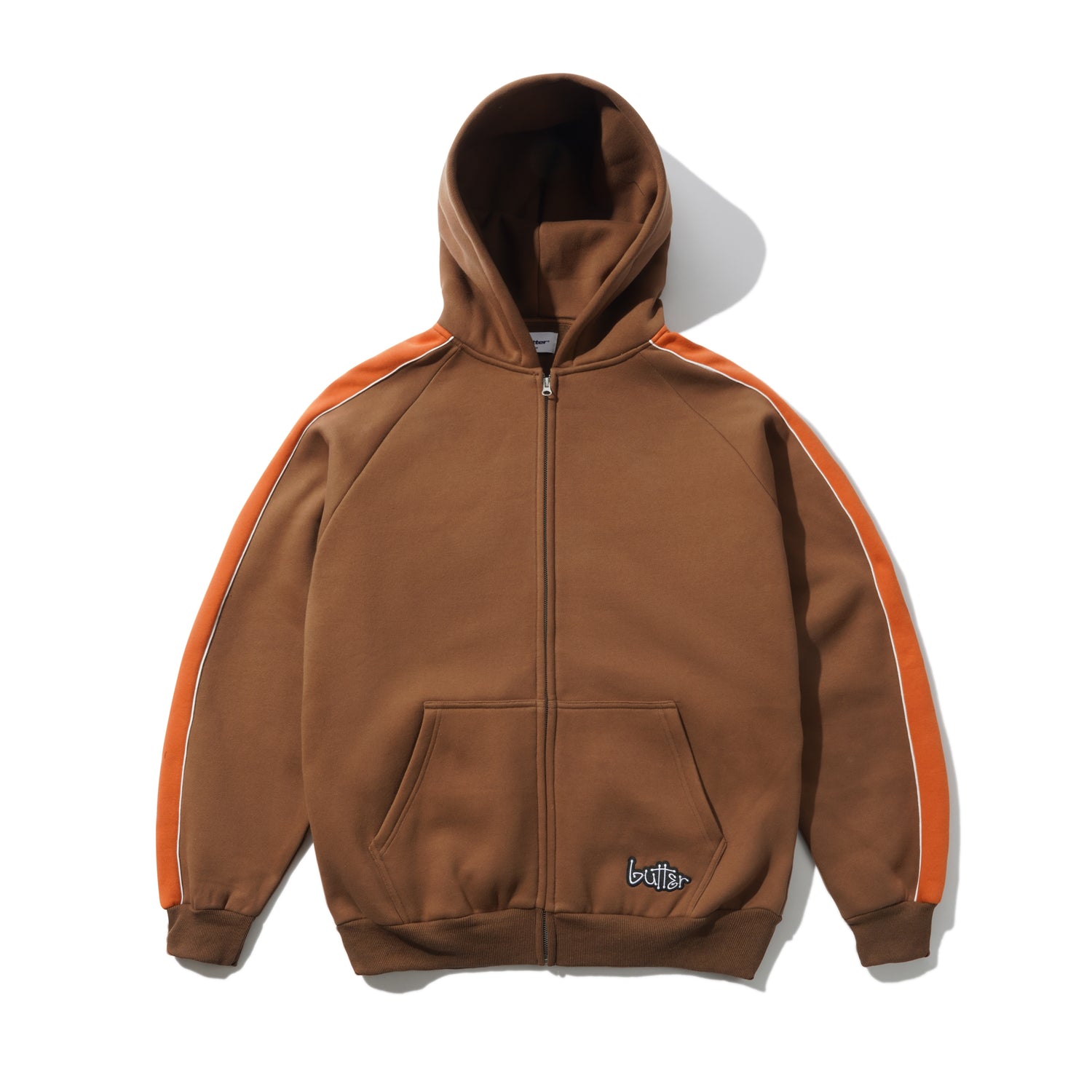 Connection Zip-Thru Hood, Brown