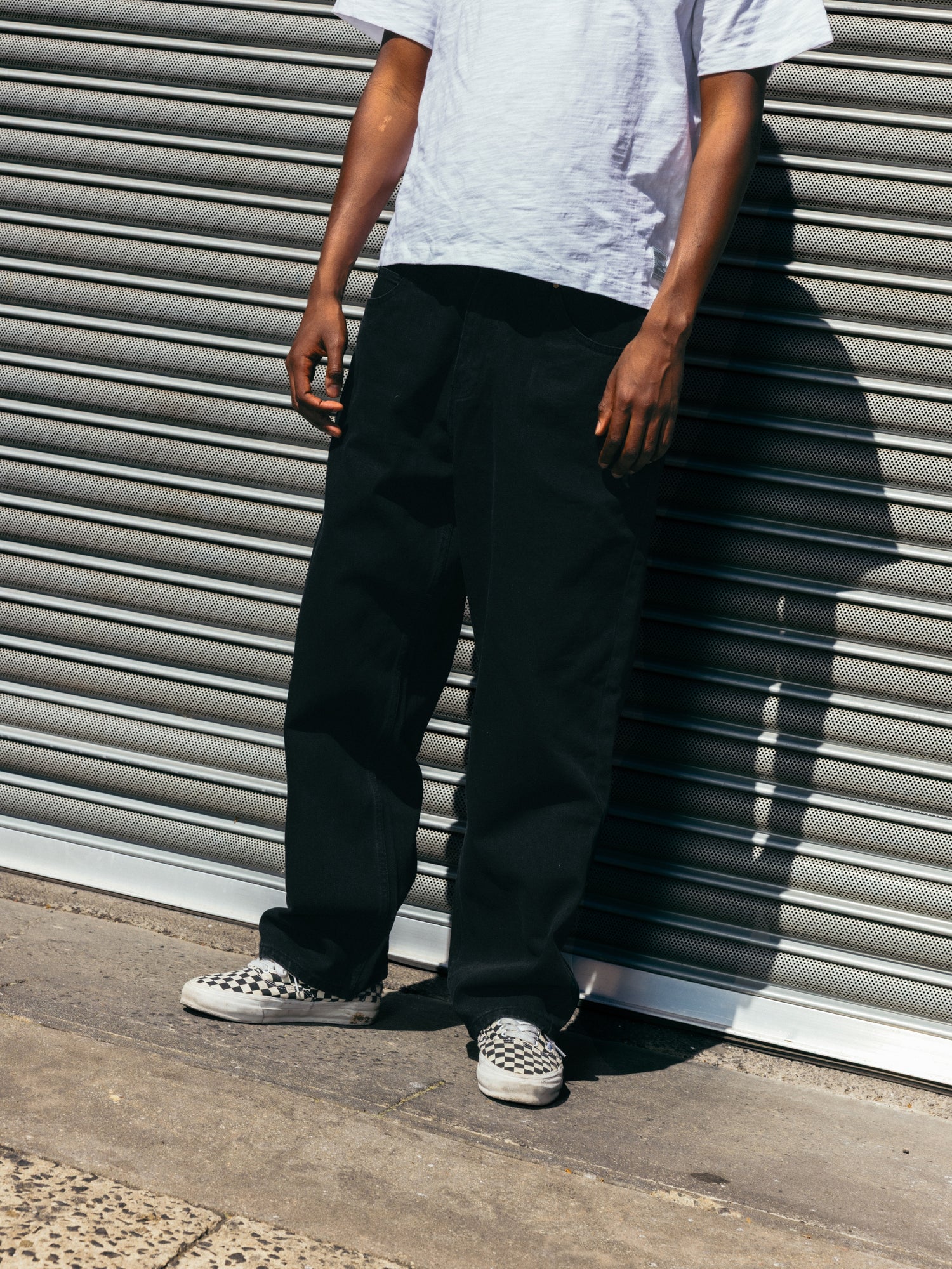 Baggy Denim Jeans, Raw Indigo