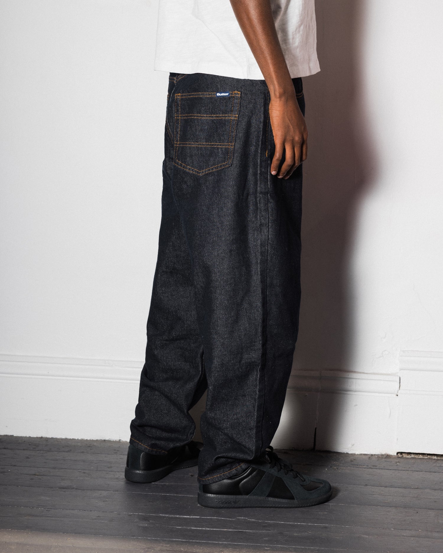 Santosuosso Denim Jeans, Raw Indigo