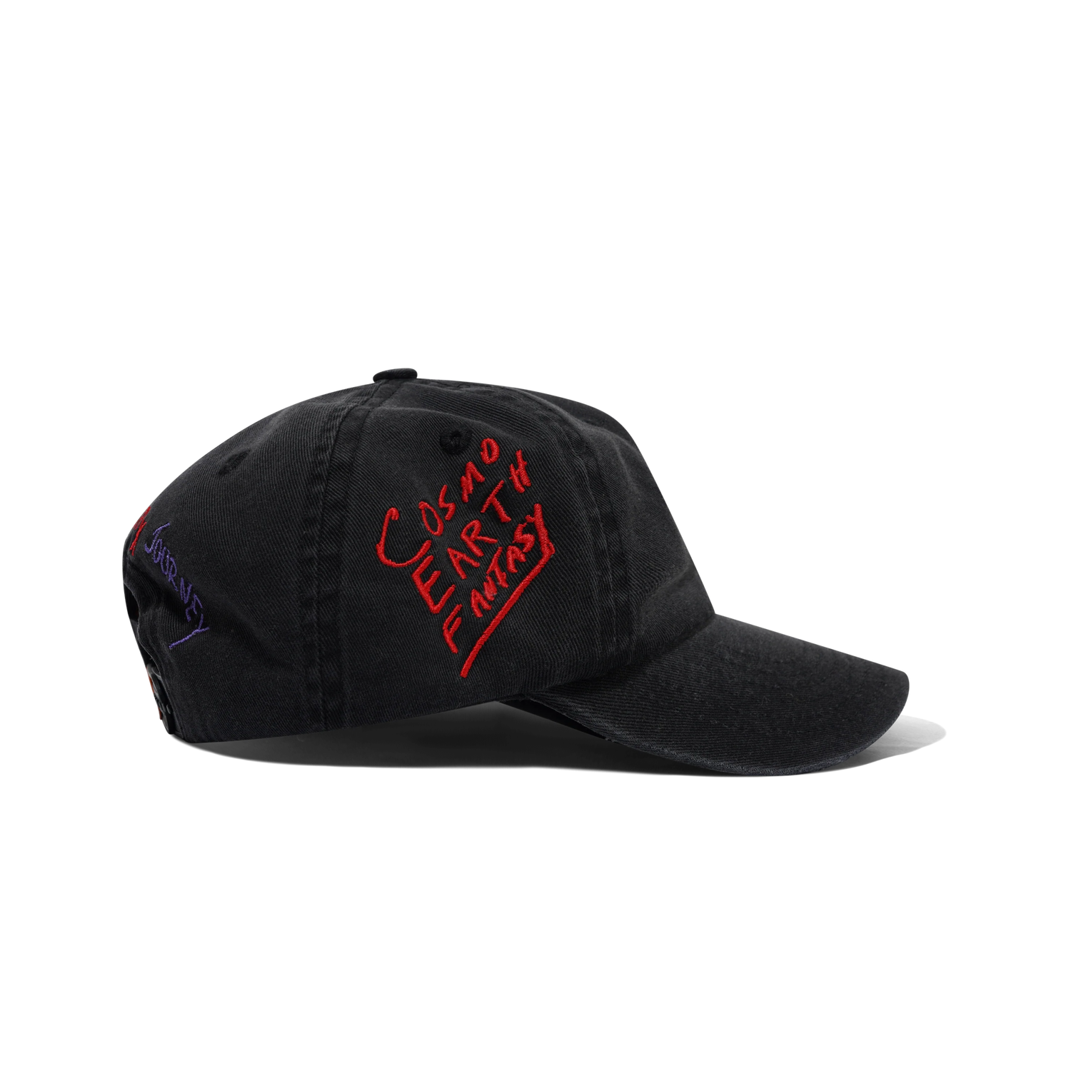 Cosmo Earth Fantasy Cap, Washed Black