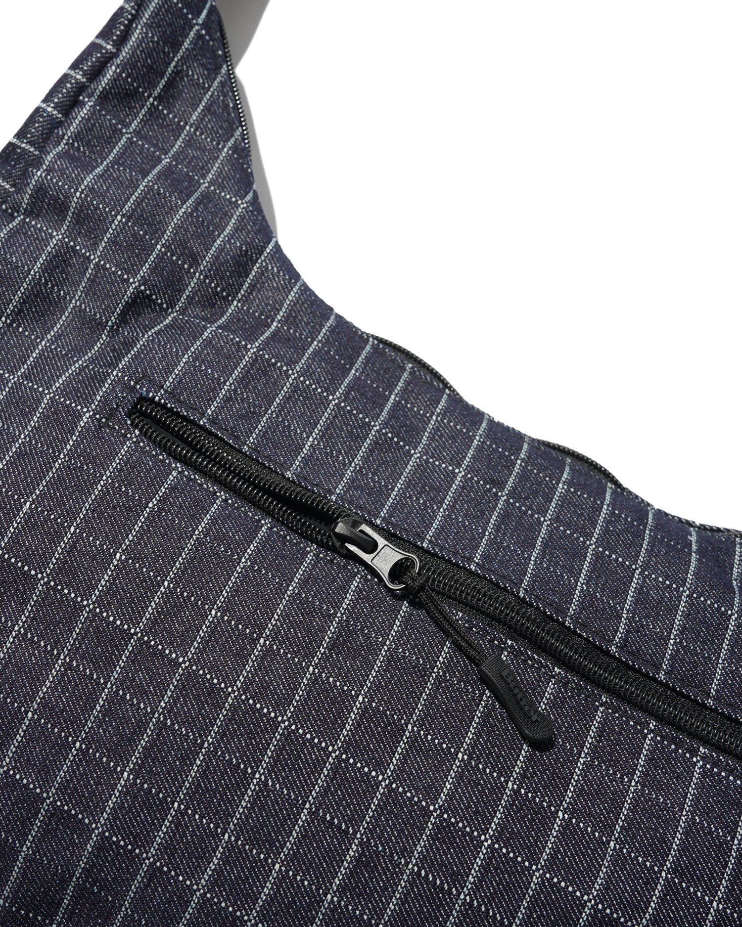 Crossbody Bag, Grid Denim