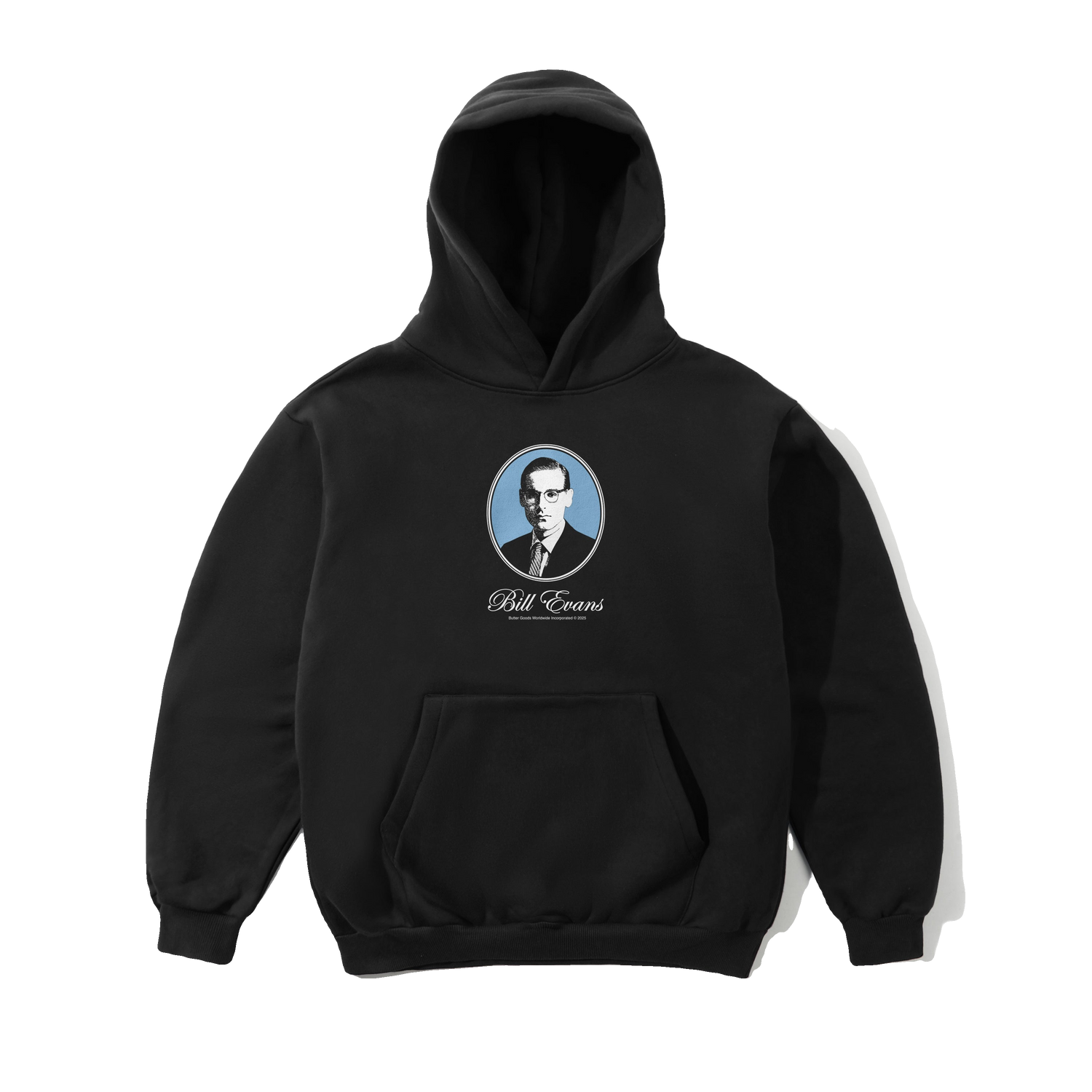 Crystal Notes Pullover Hood, Black