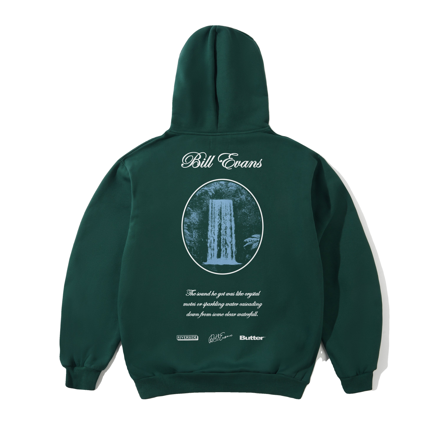Crystal Notes Pullover Hood, Forest