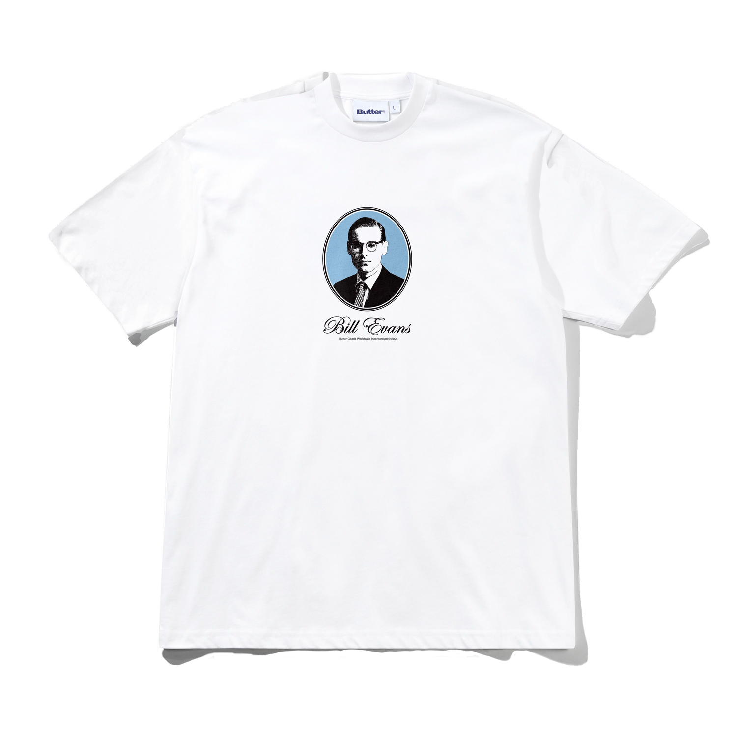 Crystal Notes Tee, White