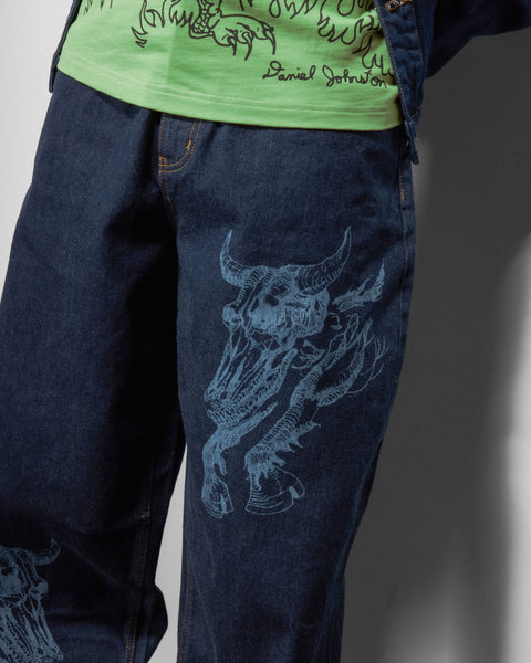 Bull Selvedge Denim Jeans, Raw Indigo – Butter Goods
