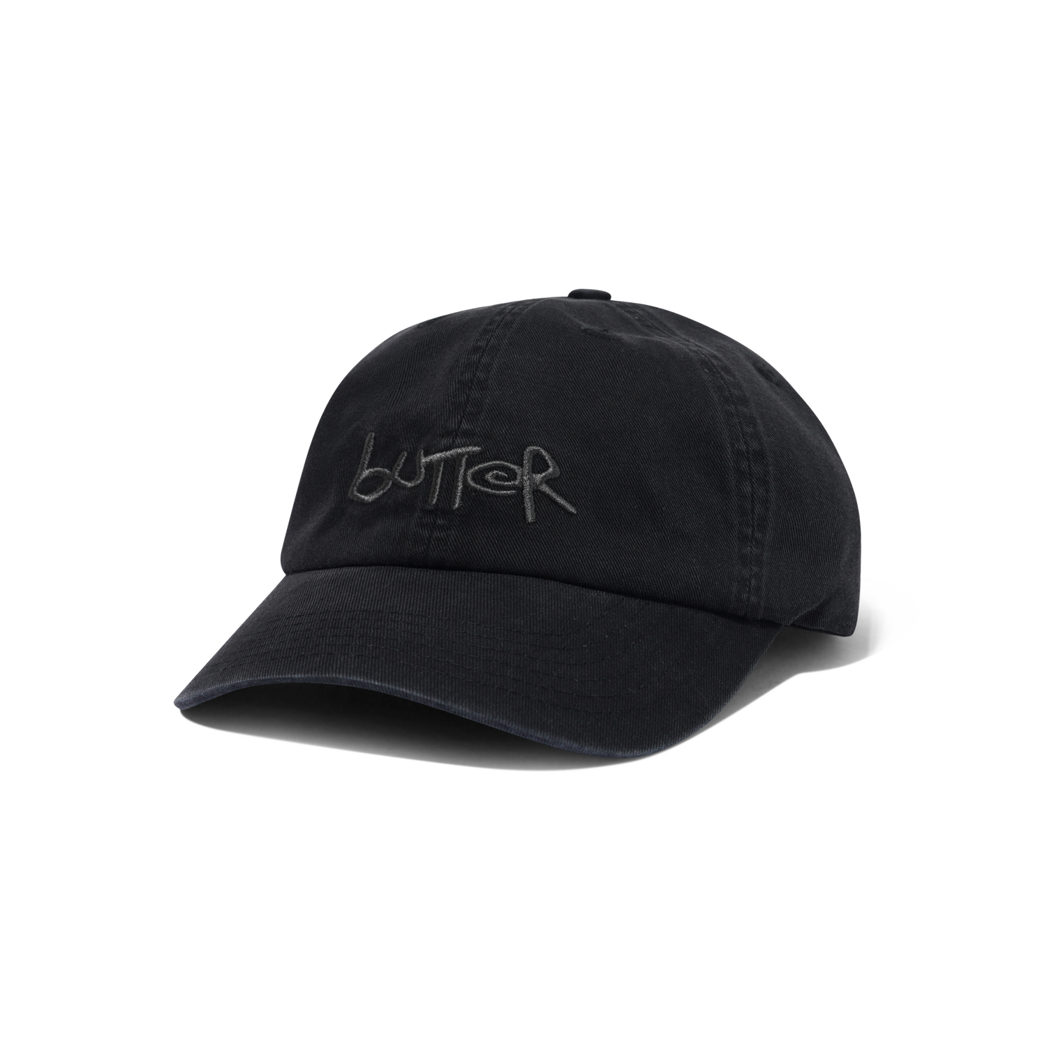 Abseil 6 Panel Cap, Black