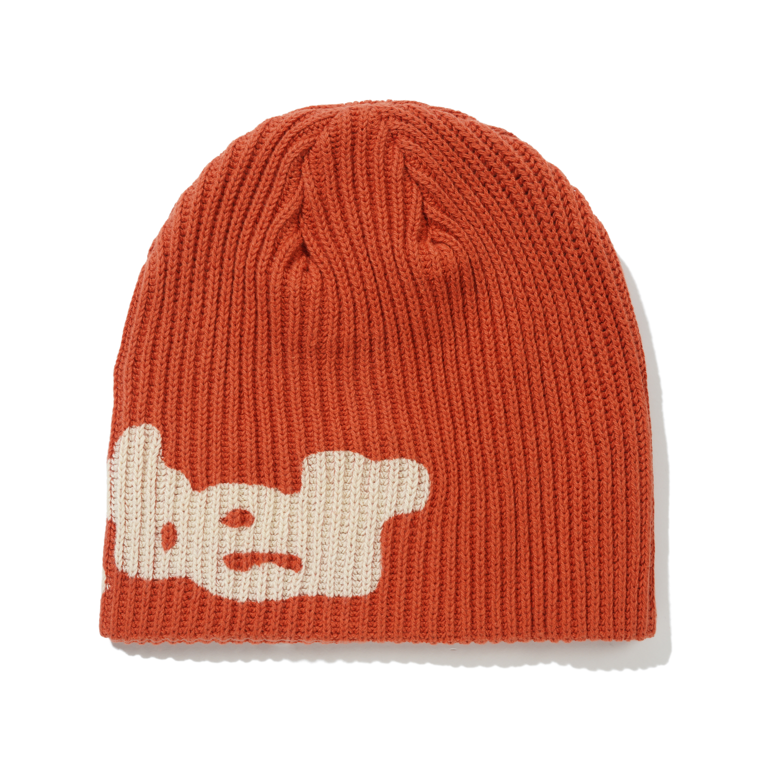 Glow Skully Beanie, Rust