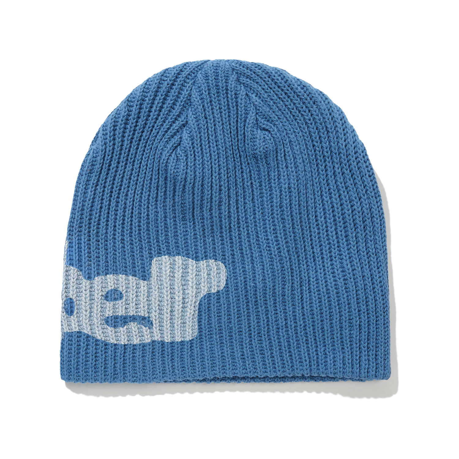 Glow Skully Beanie, Sky Blue