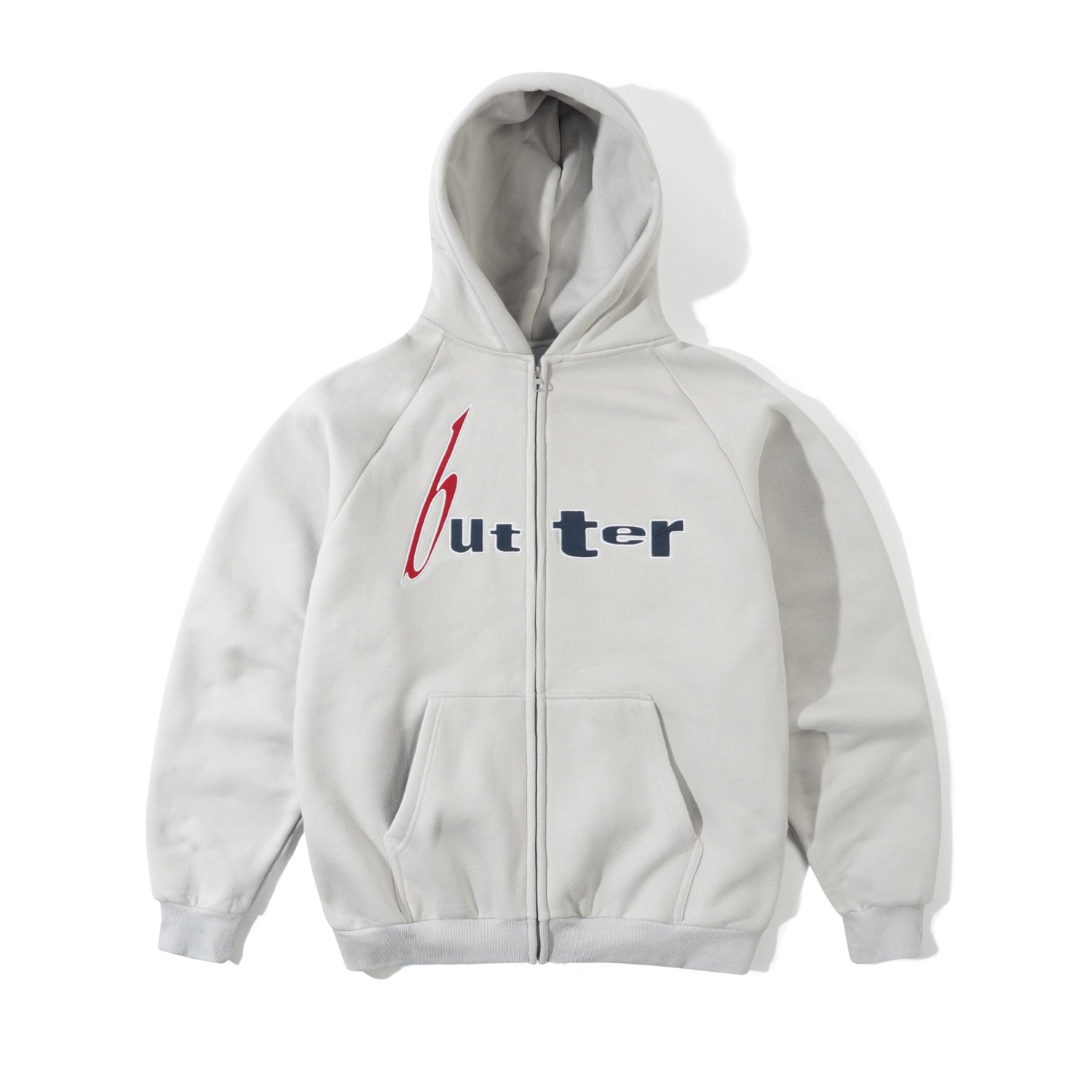 【おすすめパーカー】BUTTER GOODS Script Zip Hoodie Fleece – Butter Goods