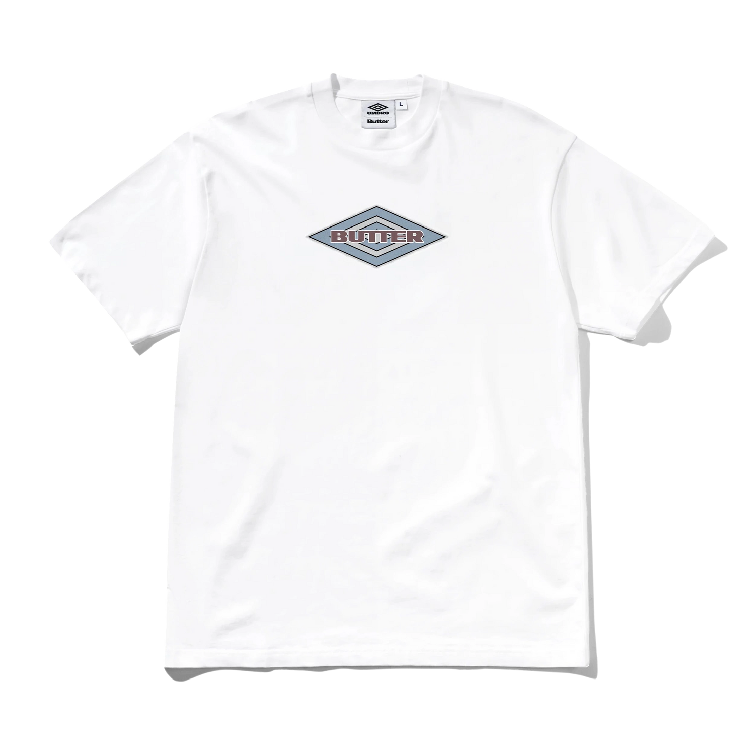 Diamond Logo Tee, White