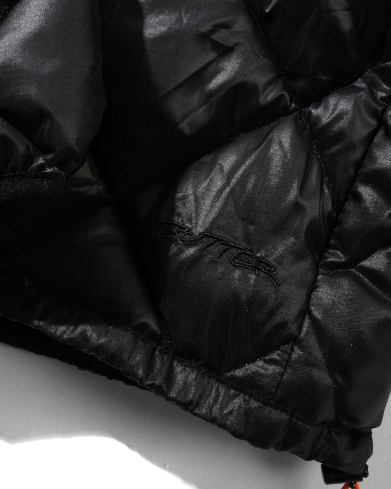 Diamond Quilt Puffer, Black