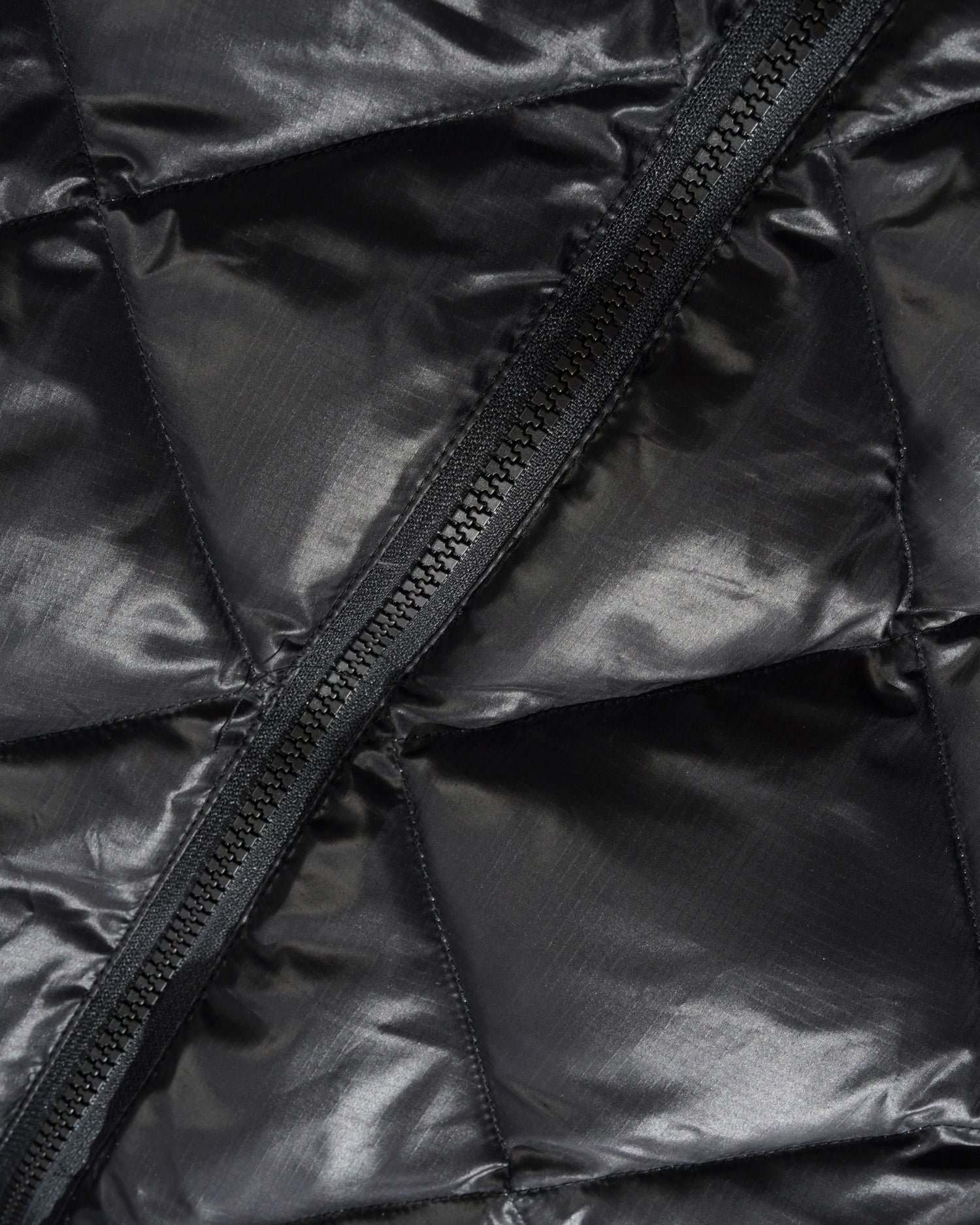 Diamond Quilt Puffer, Black