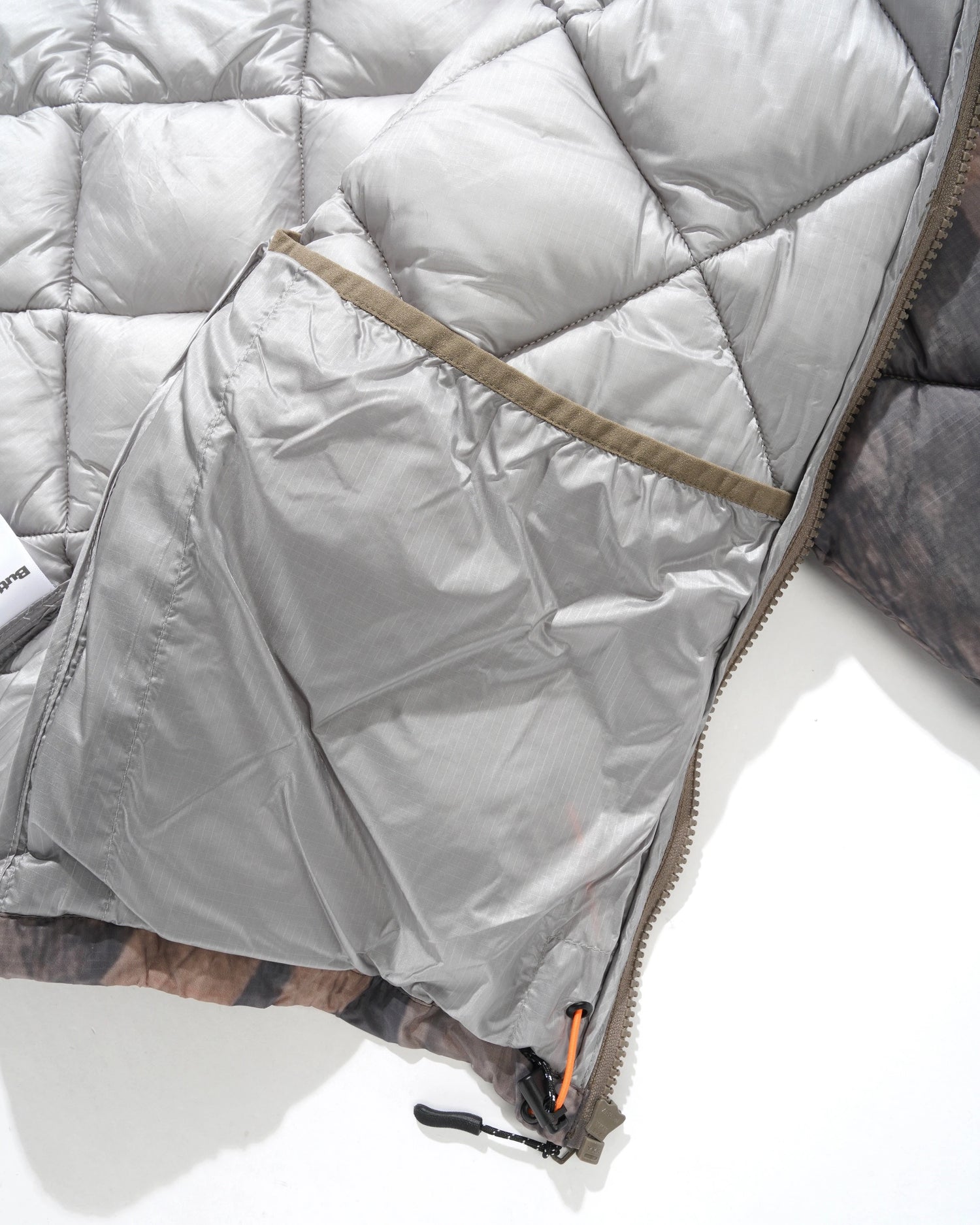 Diamond Quilt Puffer, Forest Camo