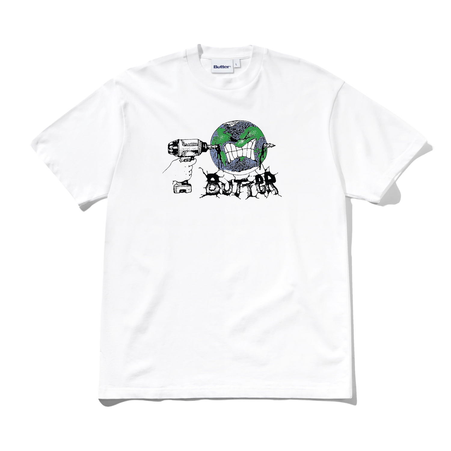 Drill Tee, White