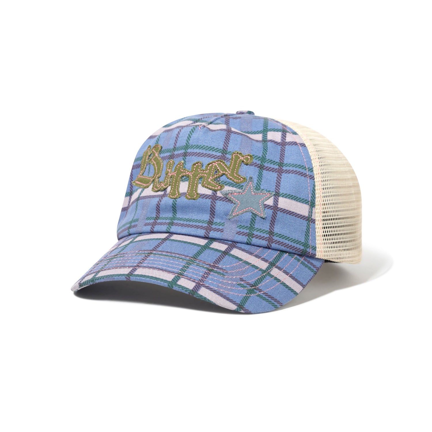 Edge Trucker Cap, Plaid