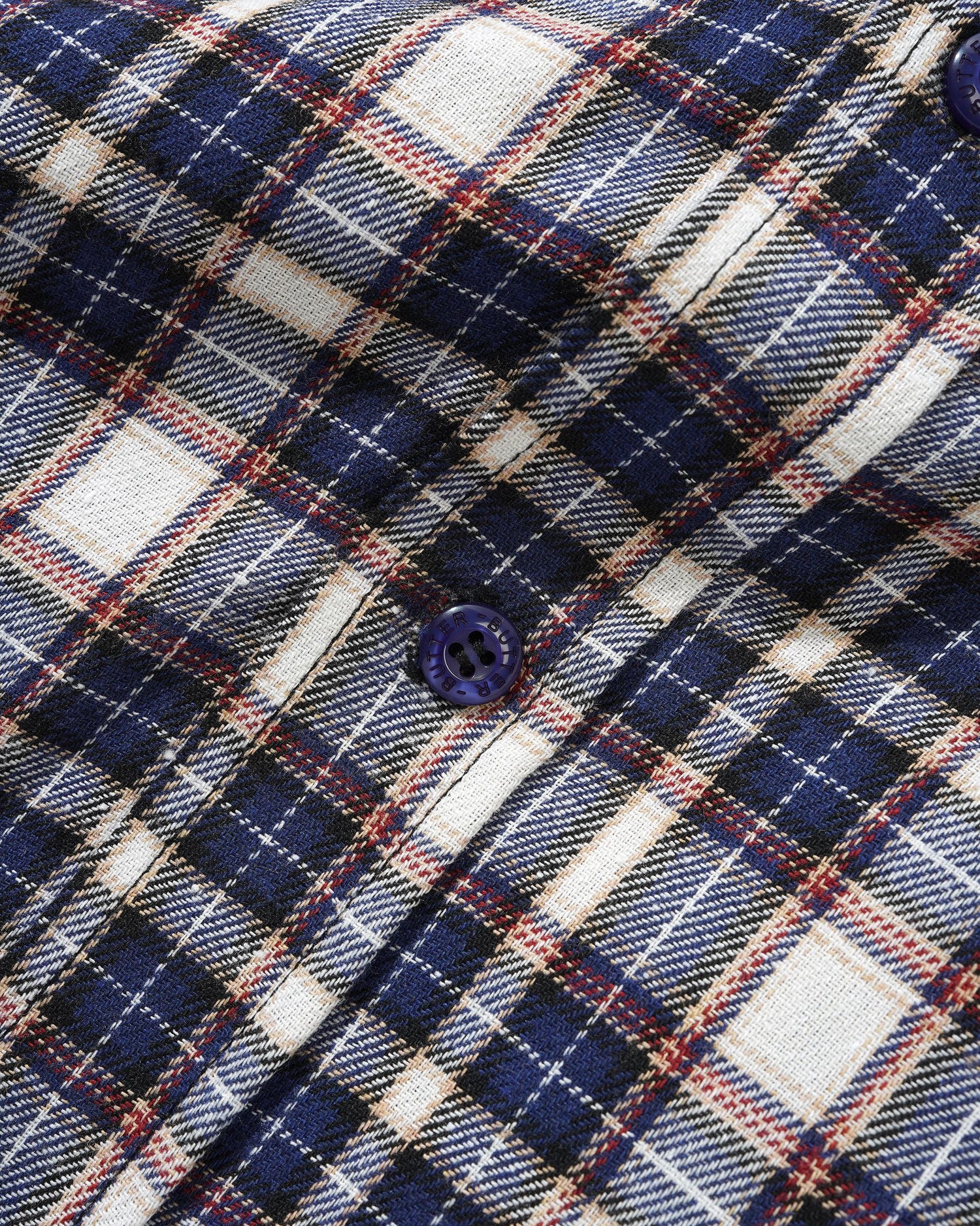 Equipment Plaid Shirt, Navy