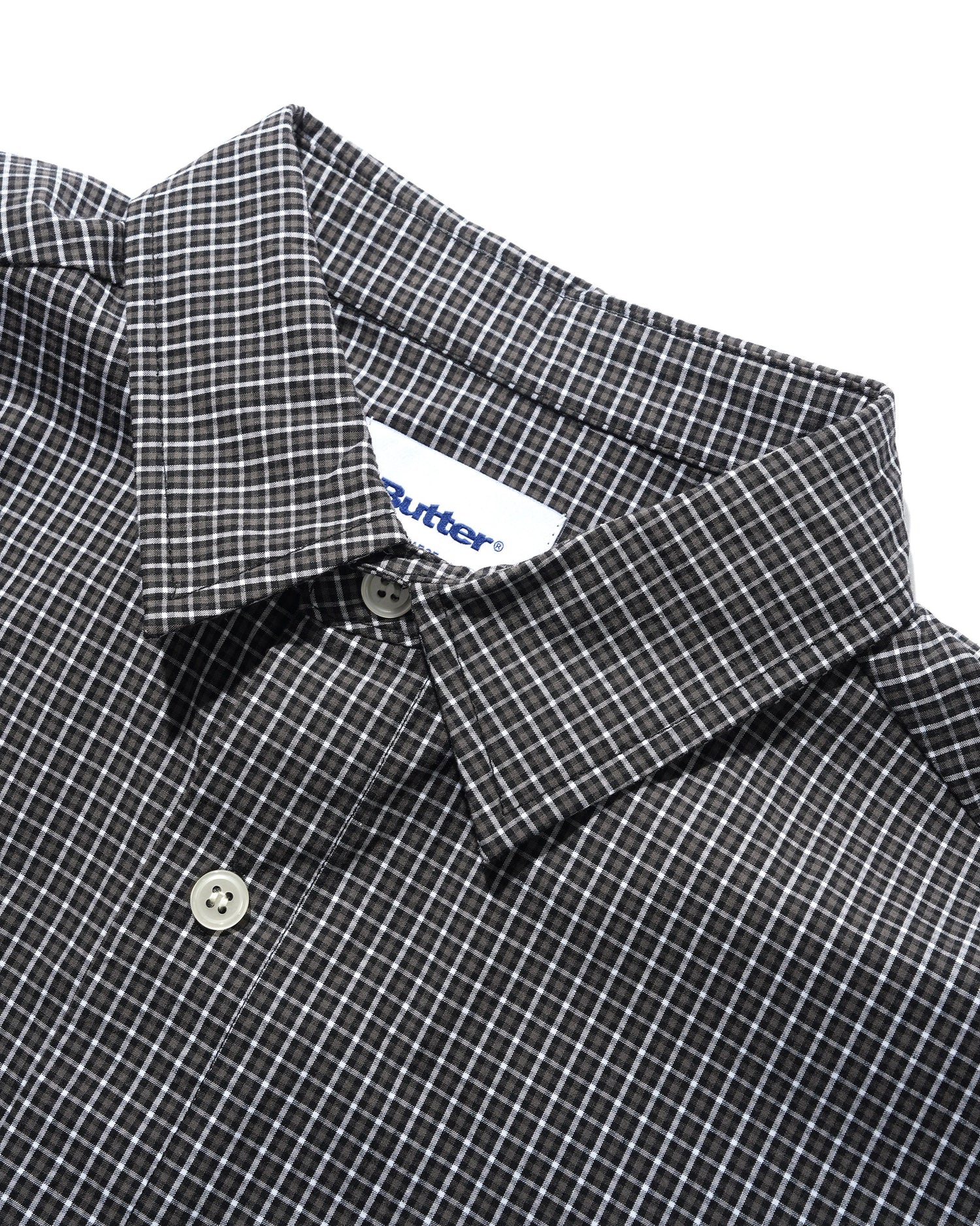 Equipment S/S Shirt, Black / Grey