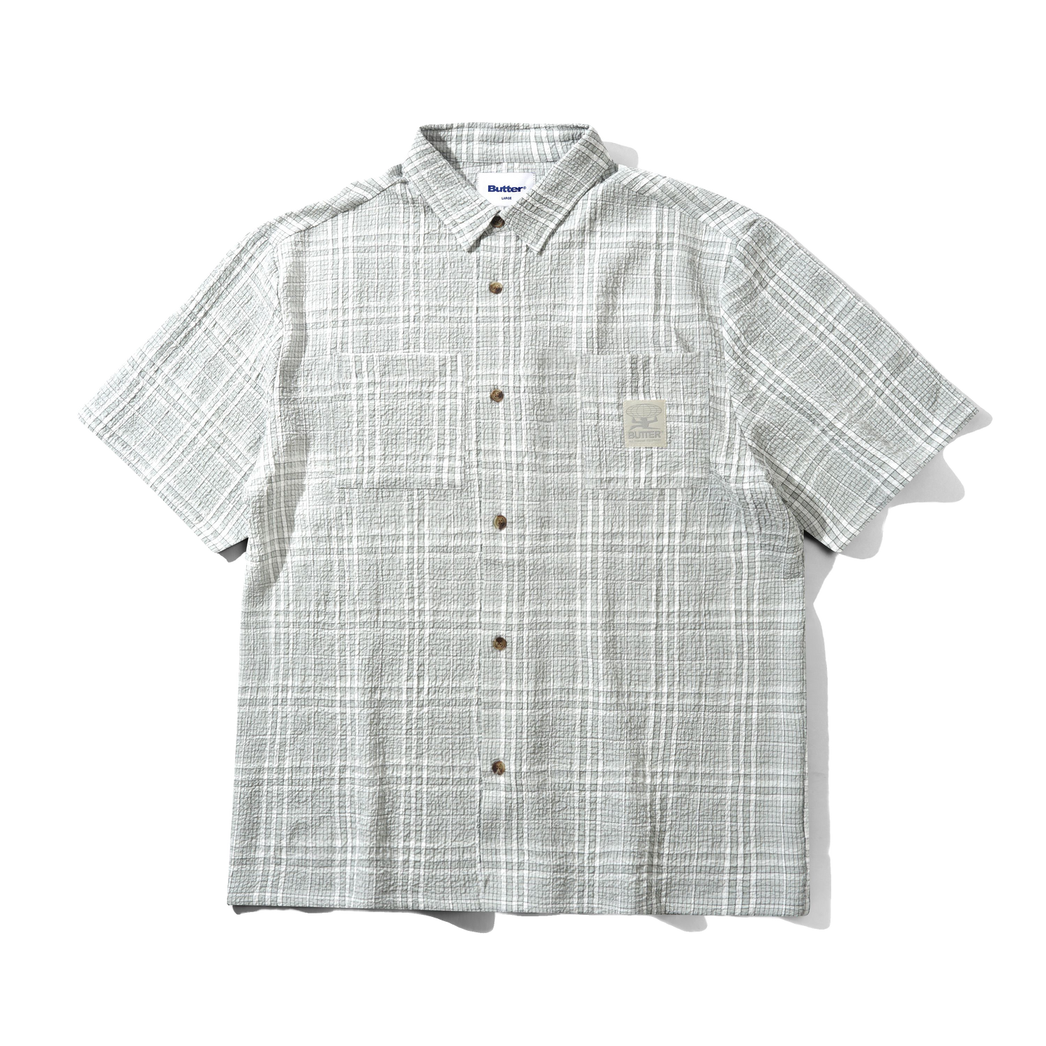 Equipment S/S Shirt, Light Grey