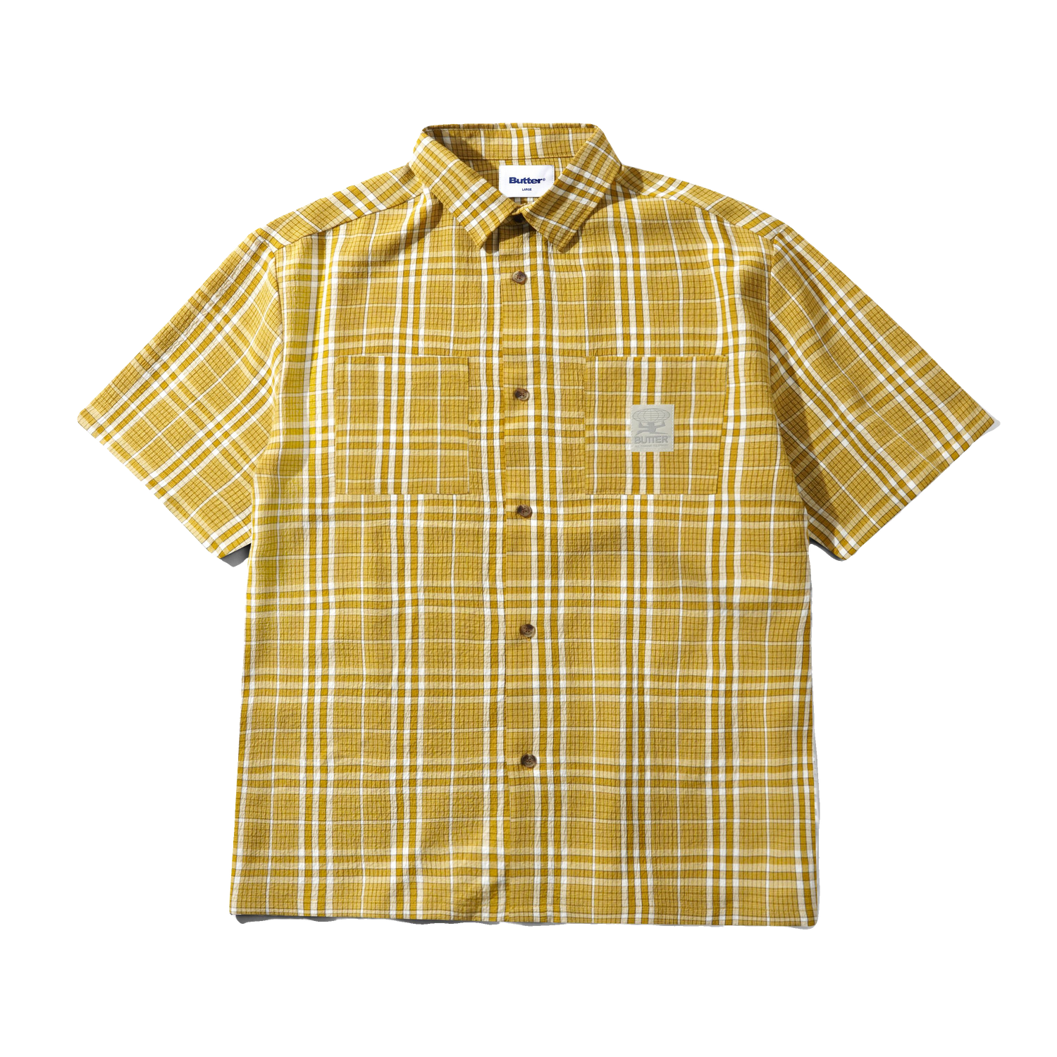 Equipment S/S Shirt, Mustard