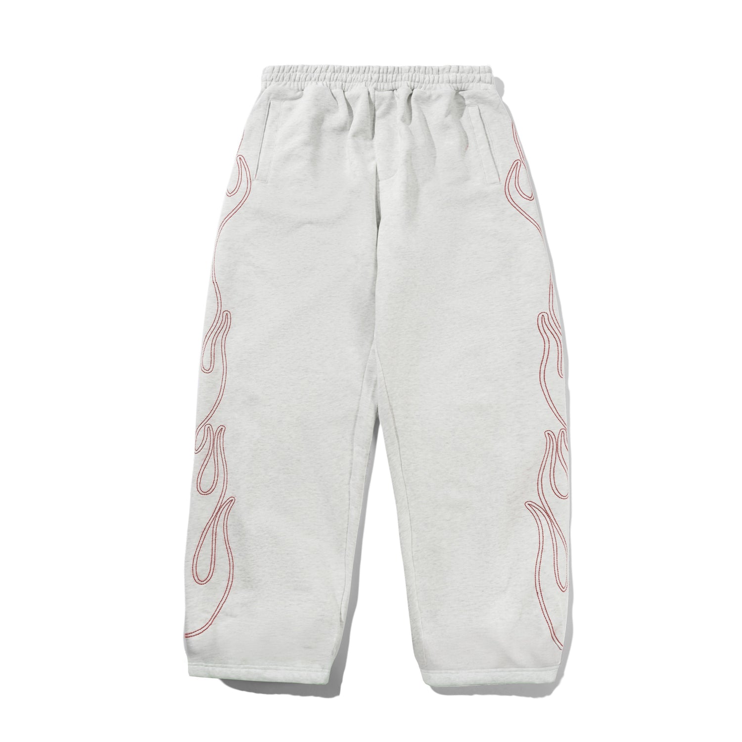 Flame Fleece Pants, Ash