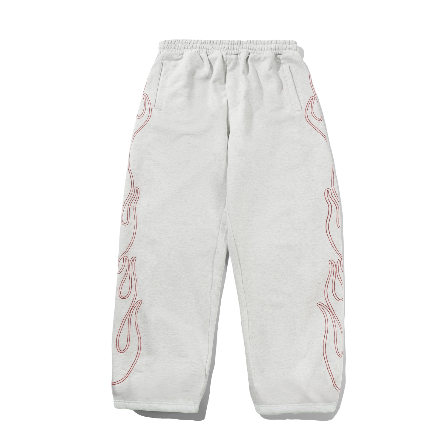 Flame Fleece Pants, Ash