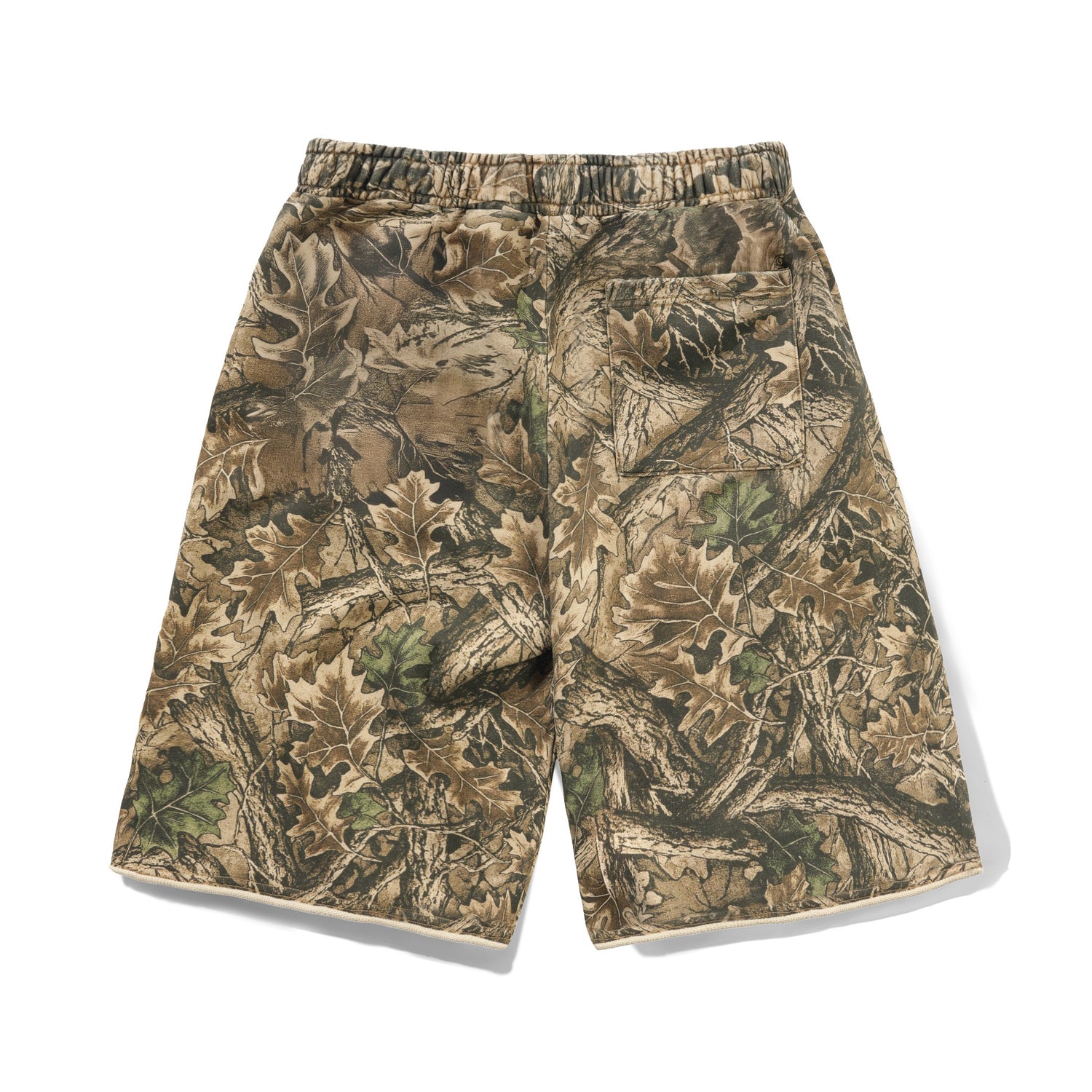 Fleece Shorts, Forest Camo