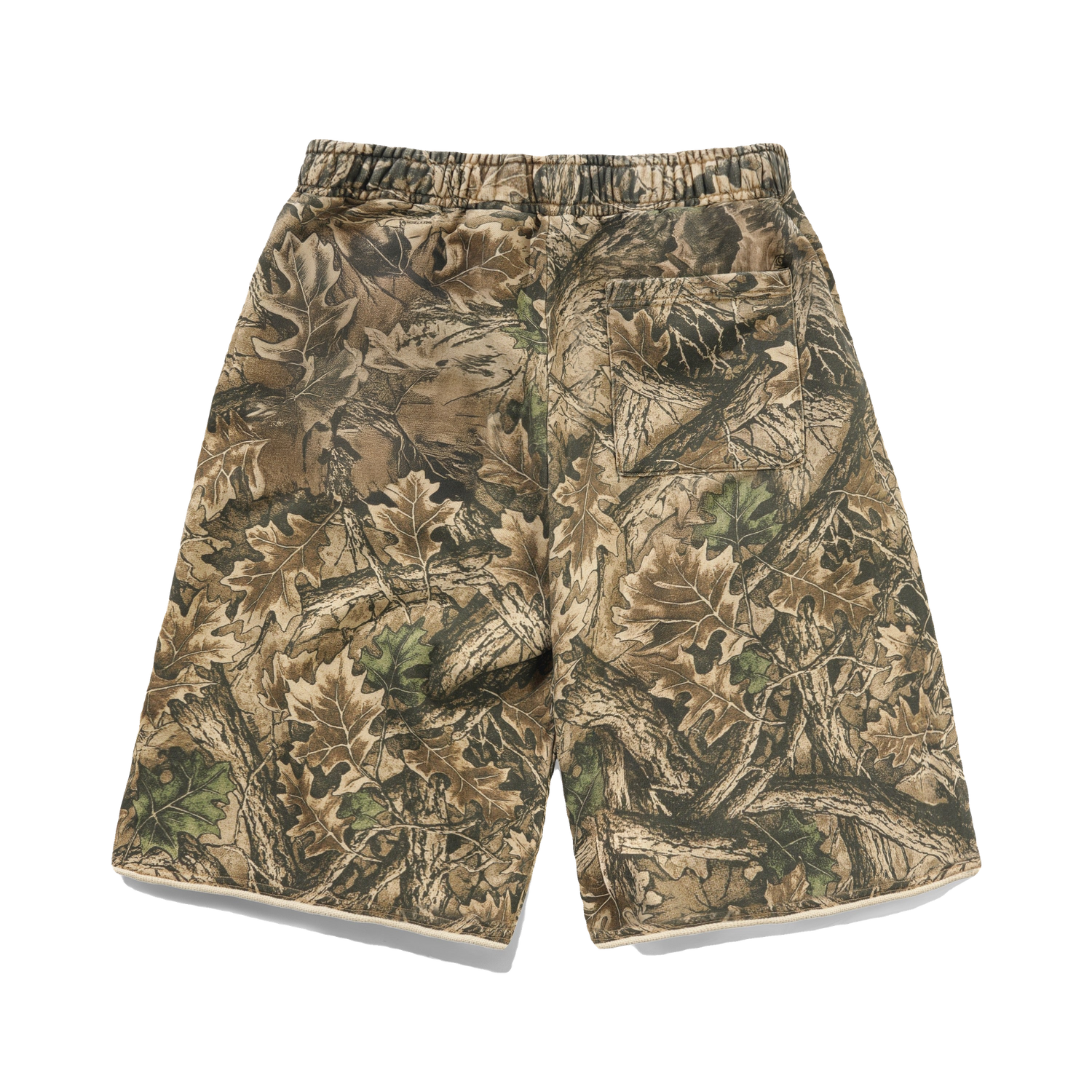 Fleece Shorts, Forest Camo