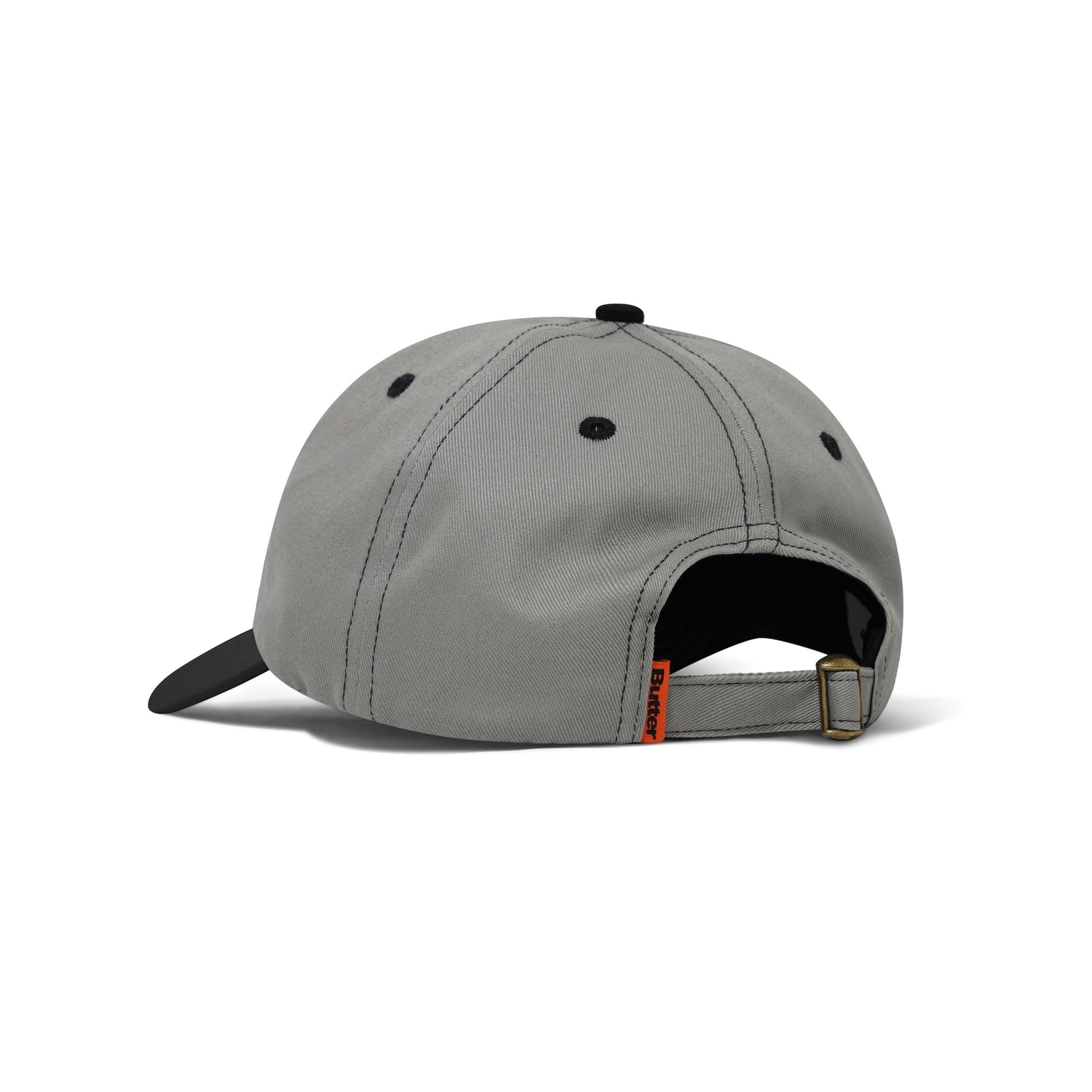 Footprints 6 Panel Cap, Cool Grey