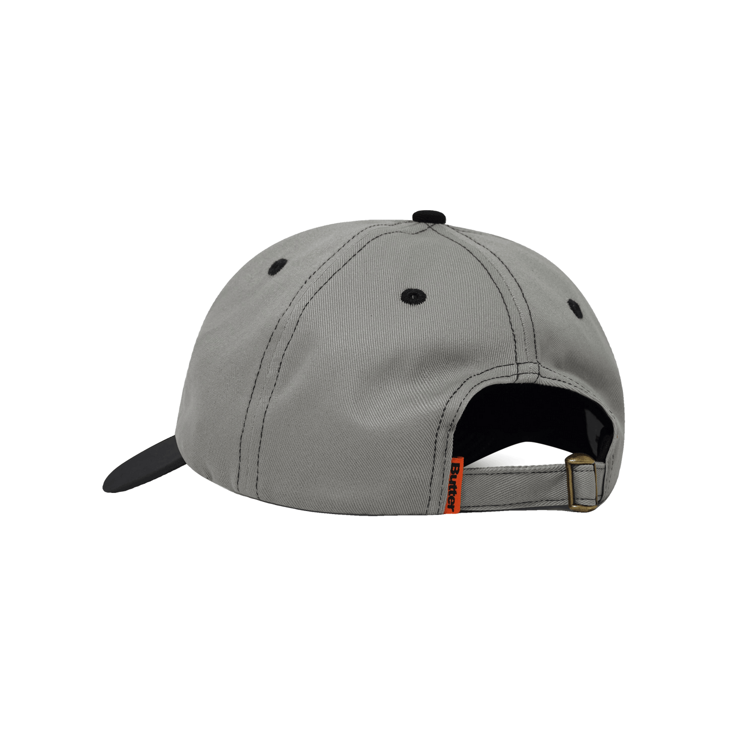 Footprints 6 Panel Cap, Cool Grey