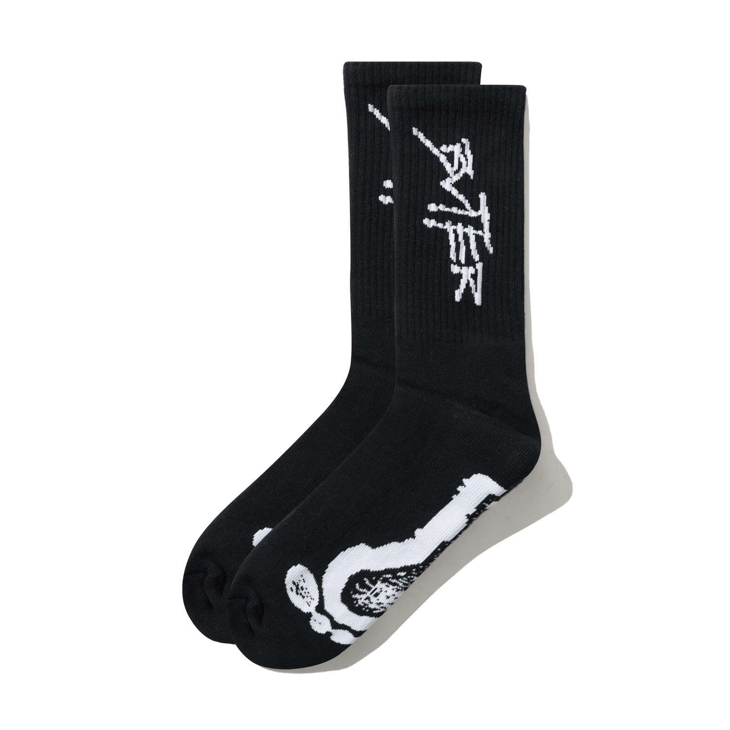 Footprints Socks, Black