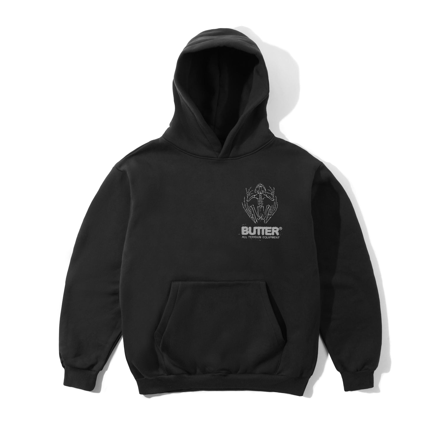 Fossil Pullover Hood, Black