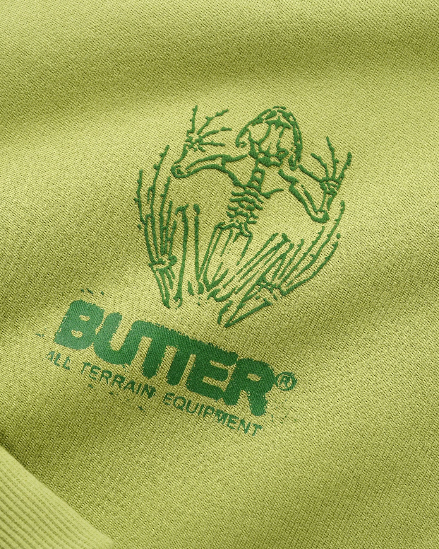 【BUTTER GOODS】 Fossil Pullover Hood, Moss Fossil Pullover Hood, Moss – Butter Goods