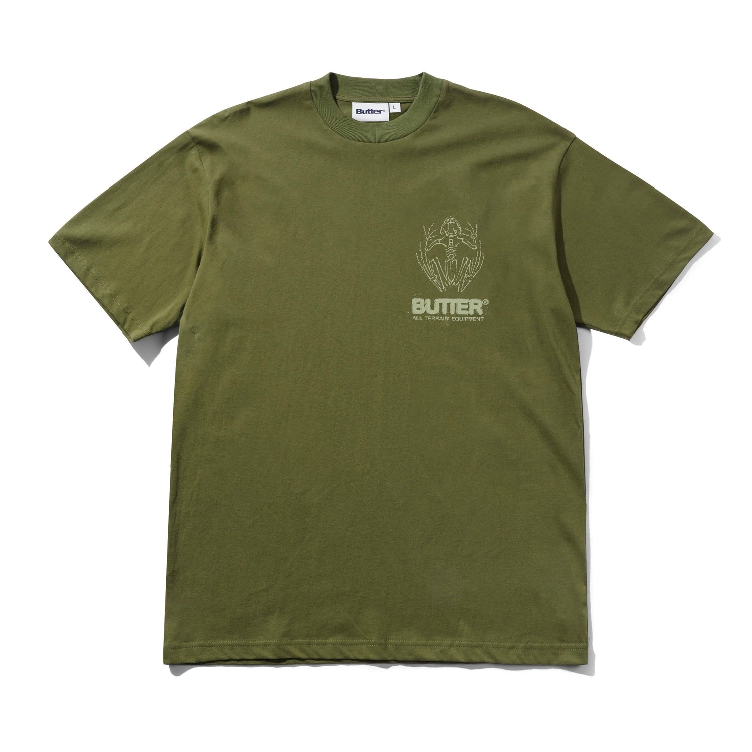 Fossil Tee, Moss