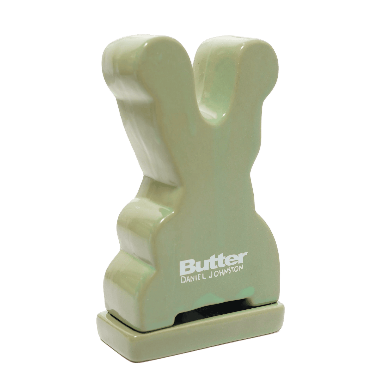 Frog Ceramic Incense Holder, Light Green