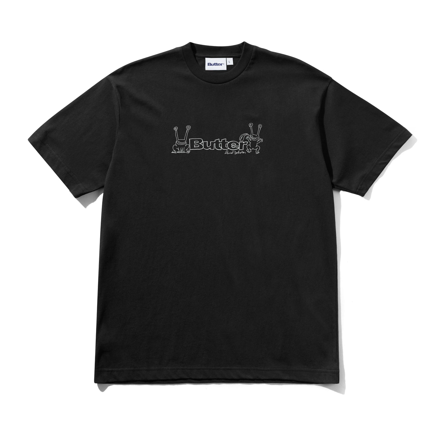 Frog Logo Tee, Black