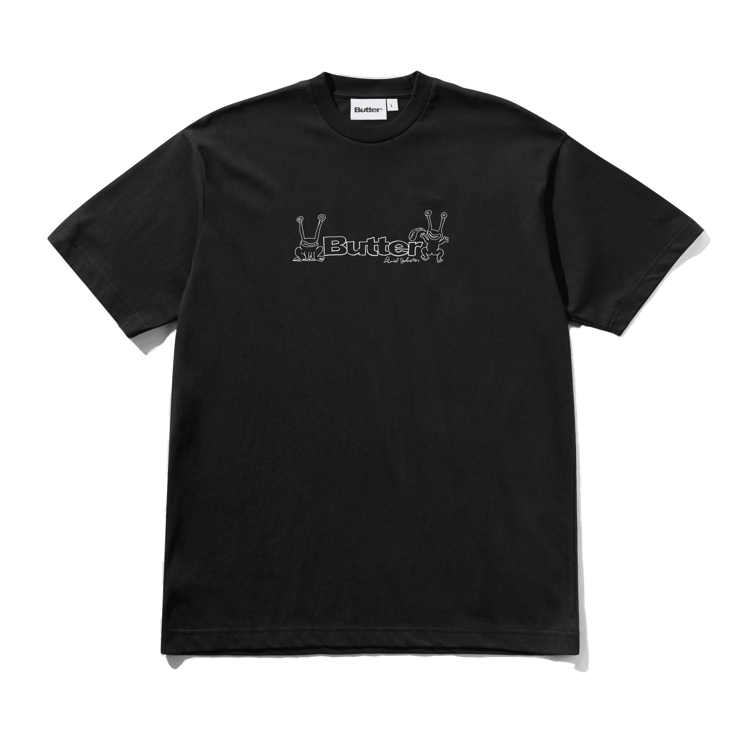Frog Logo Tee, Black