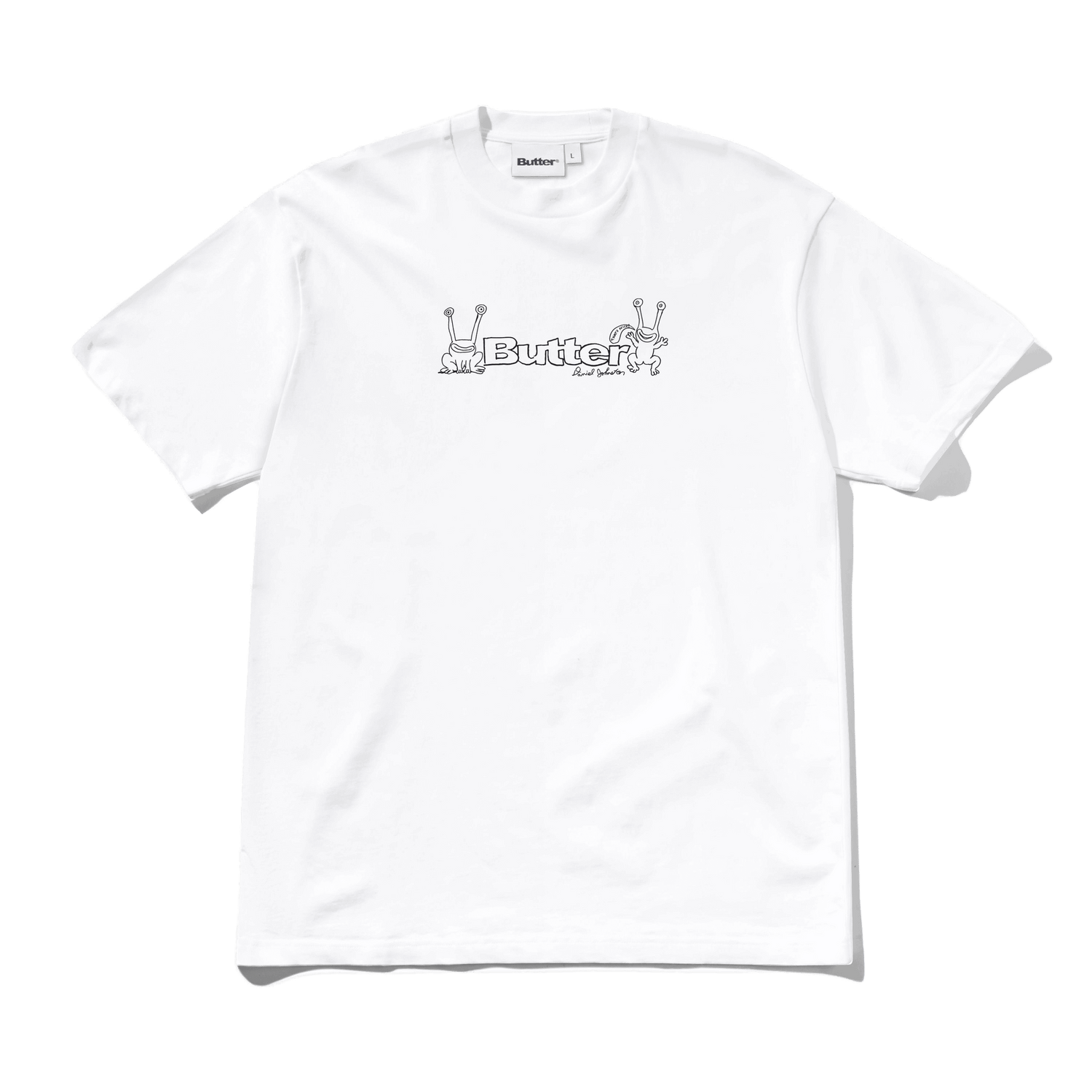 Frog Logo Tee, White
