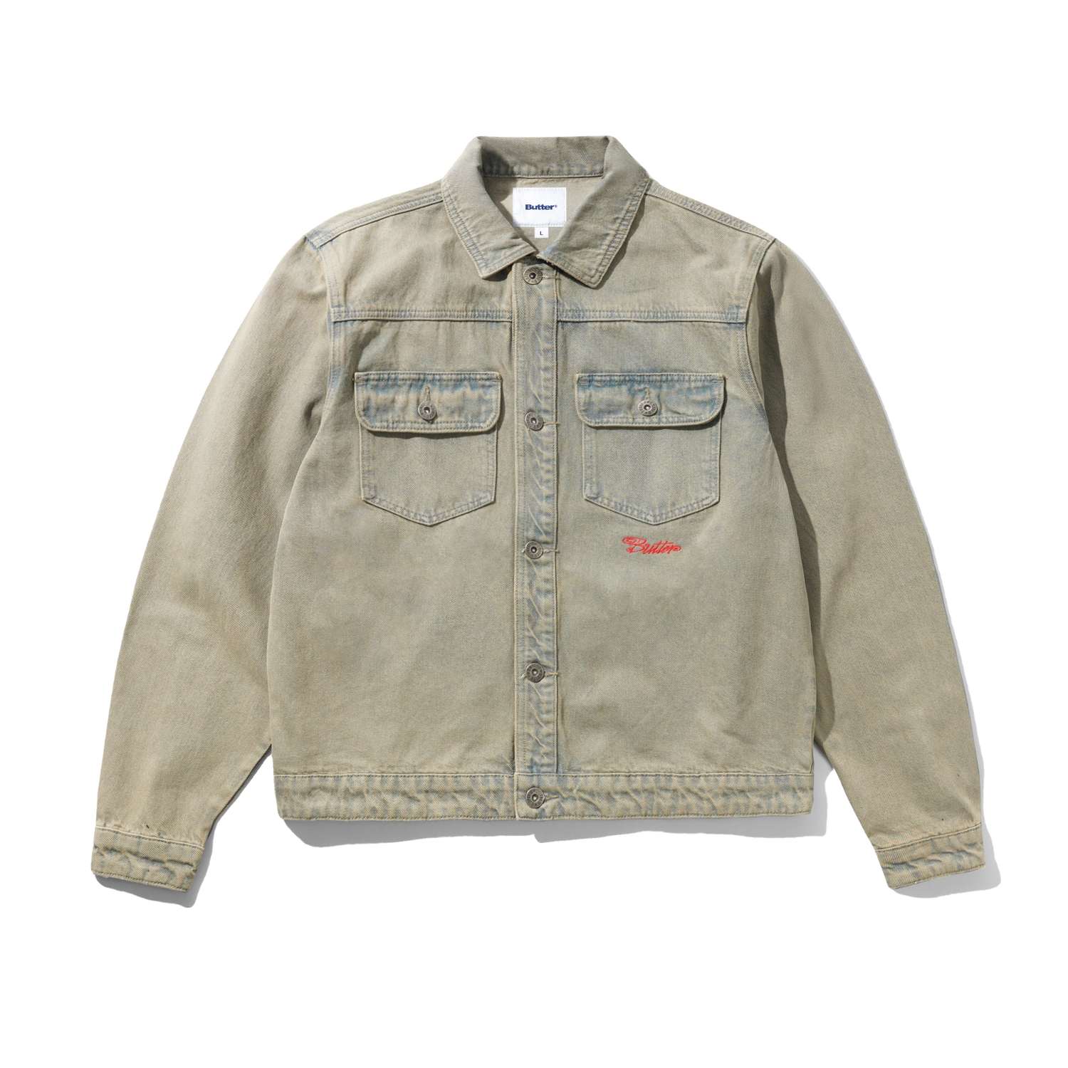 Garage Denim Jacket, Sunfade Blue