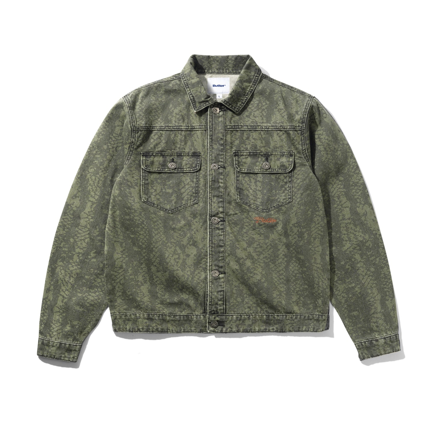 Garage Denim Jacket, Lowland Camo