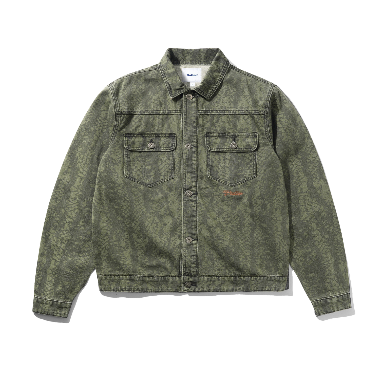 Garage Denim Jacket, Lowland Camo