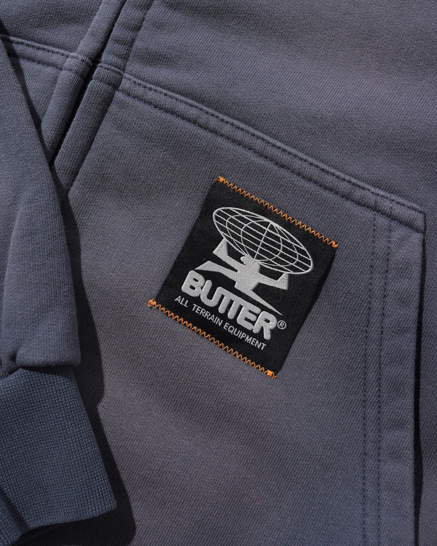 Garage Zip-Thru Hood, Faded Navy