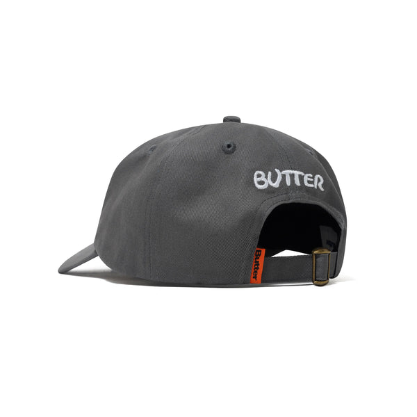 Garbage 6 Panel Cap, Carbon – Butter Goods