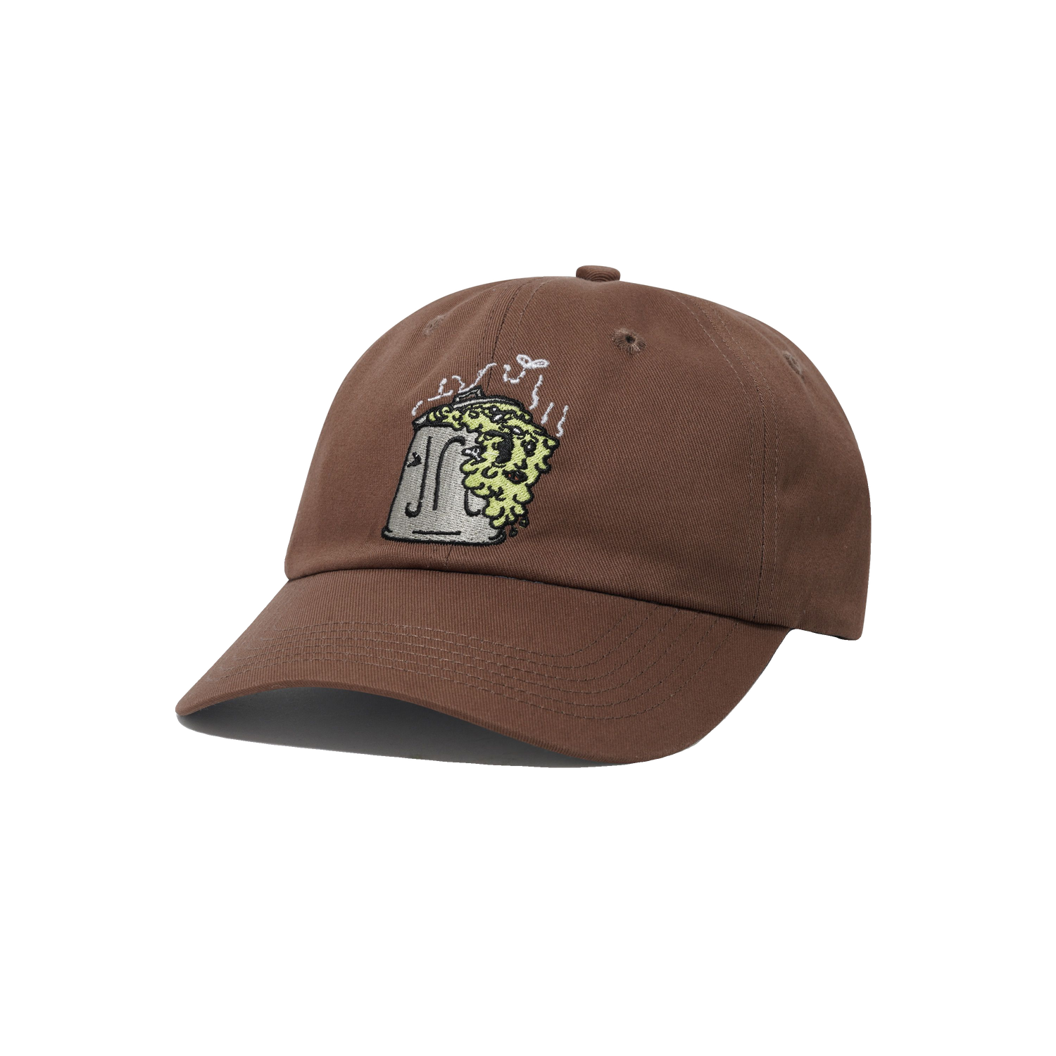 Garbage 6 Panel Cap, Redwood