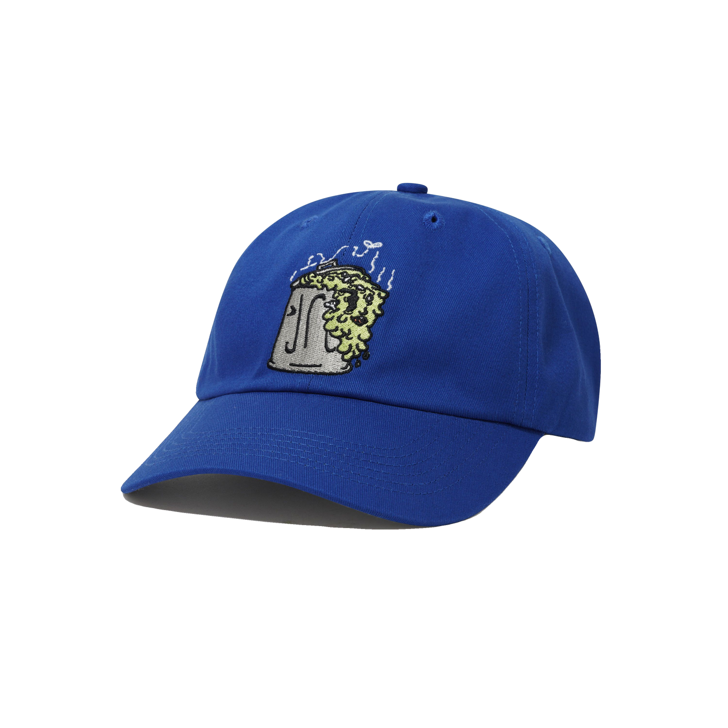 Garbage 6 Panel Cap, Royal Blue