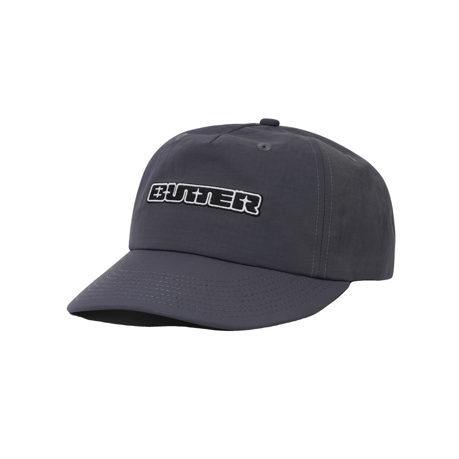 Glint Snapback Cap, Dark Grey