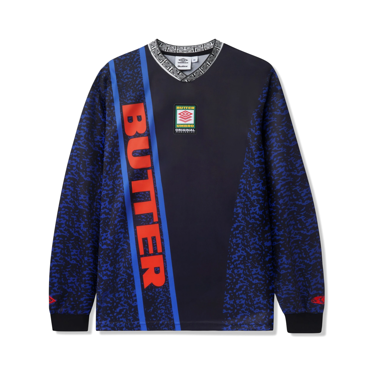 Goalie L/S Jersey, Black / Blue