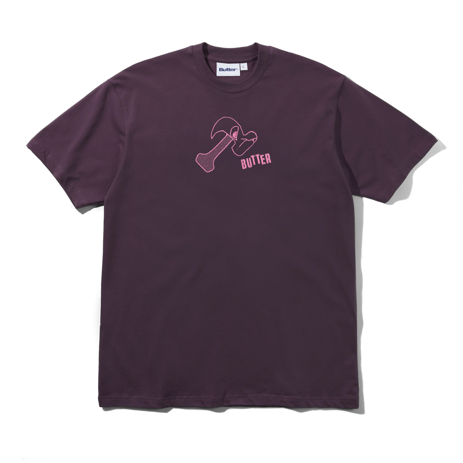 Heavy Tee, Eggplant