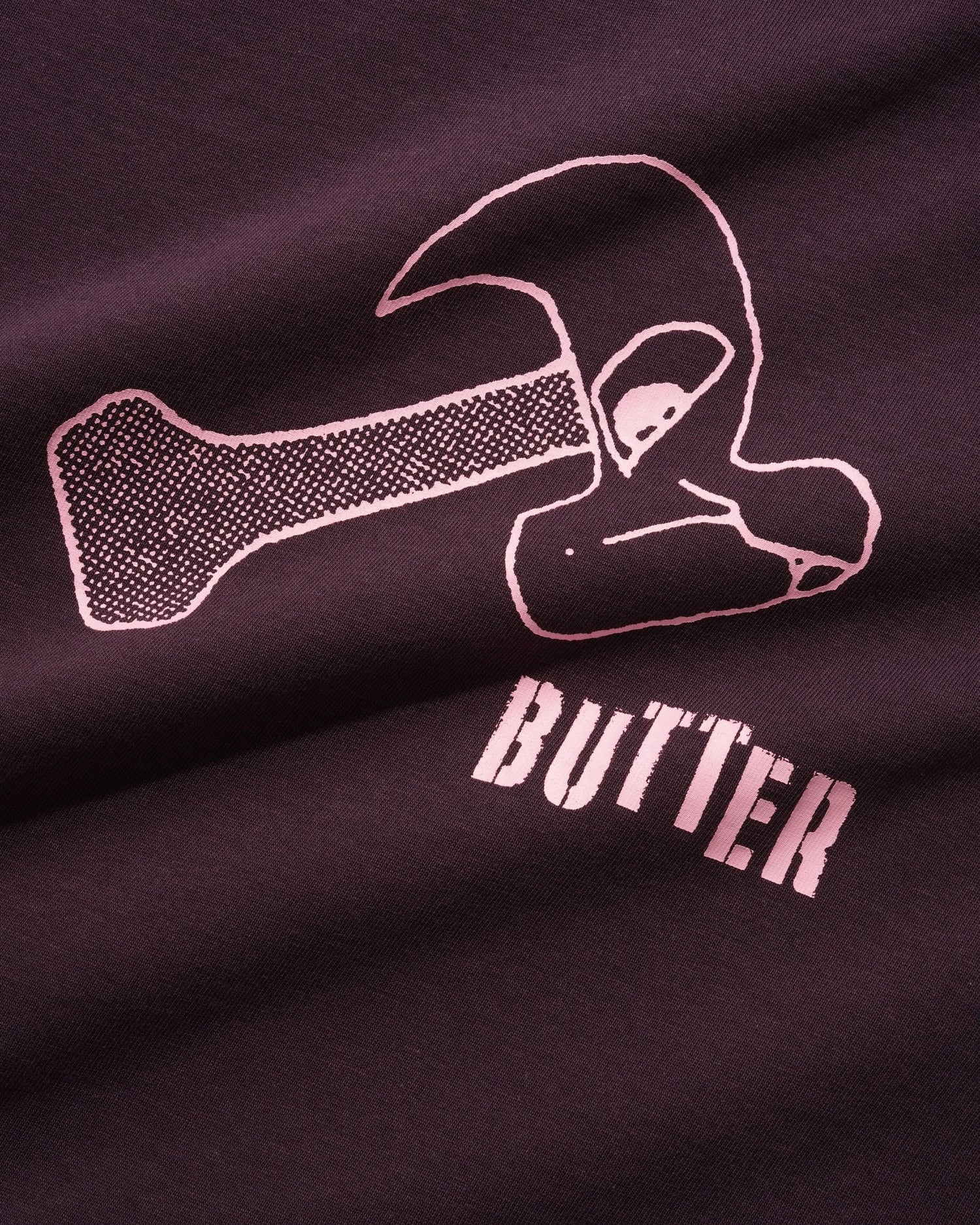 Heavy Tee, Eggplant