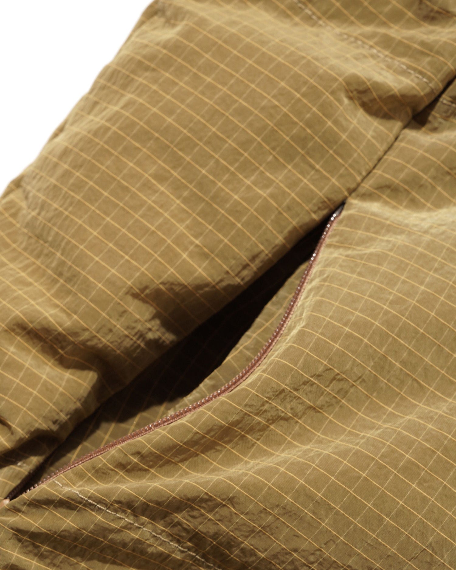 Hooded Puffer Jacket, Tan